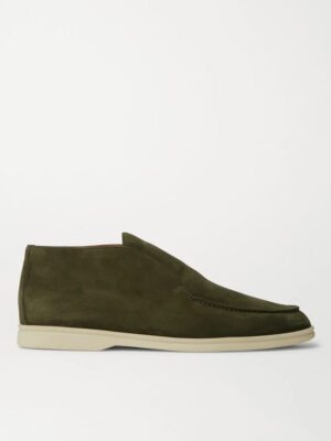 Open Walk Suede Boots