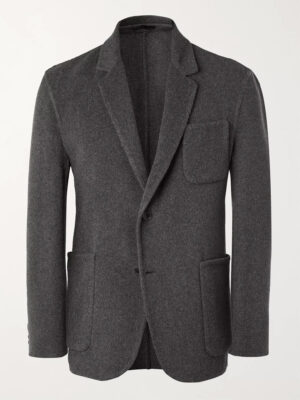 Premium Unstructured Cashmere Blazer