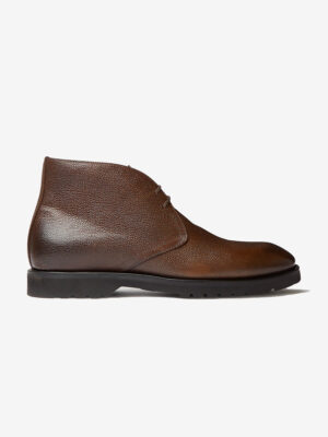 Grain Leather Desert Boots