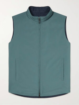 Wool and Cashmere Blend Gilet