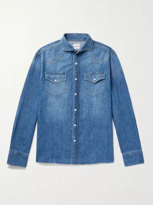 Premium Denim Western Shirt