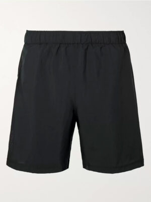Mesh-Panelled Shell Shorts
